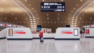 Air France SkyPriority Check In