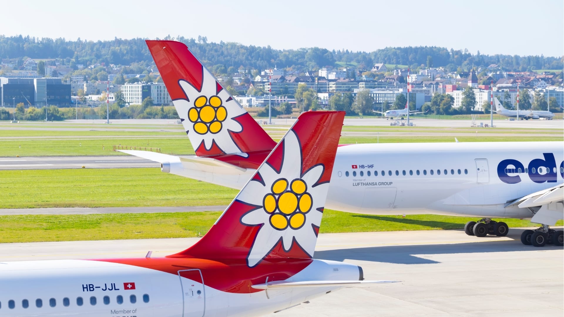 Edelweiss A350 New Livery Airport Zrh