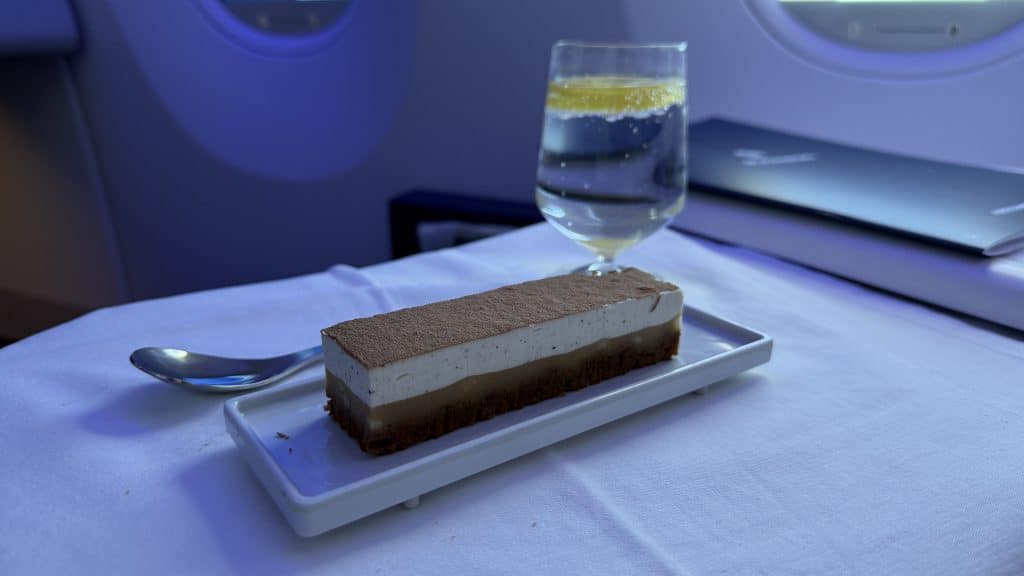 Air France Business Class Airbus A350 Dessert