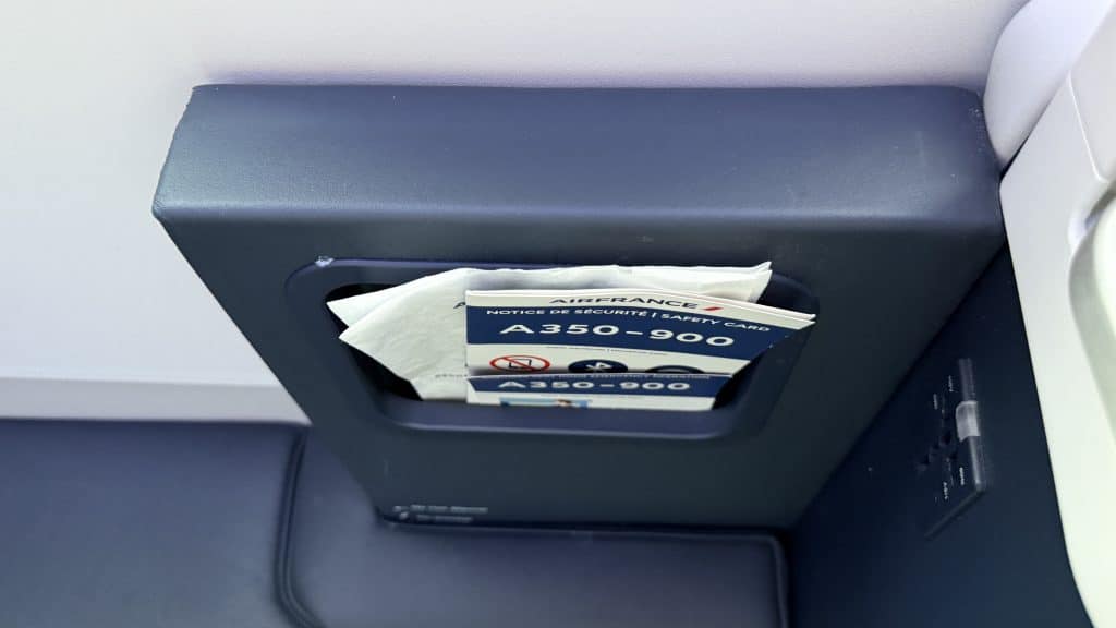 Air France Business Class Airbus A350 Magazintasche