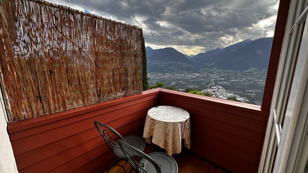 Castel Fragsburg Balkon