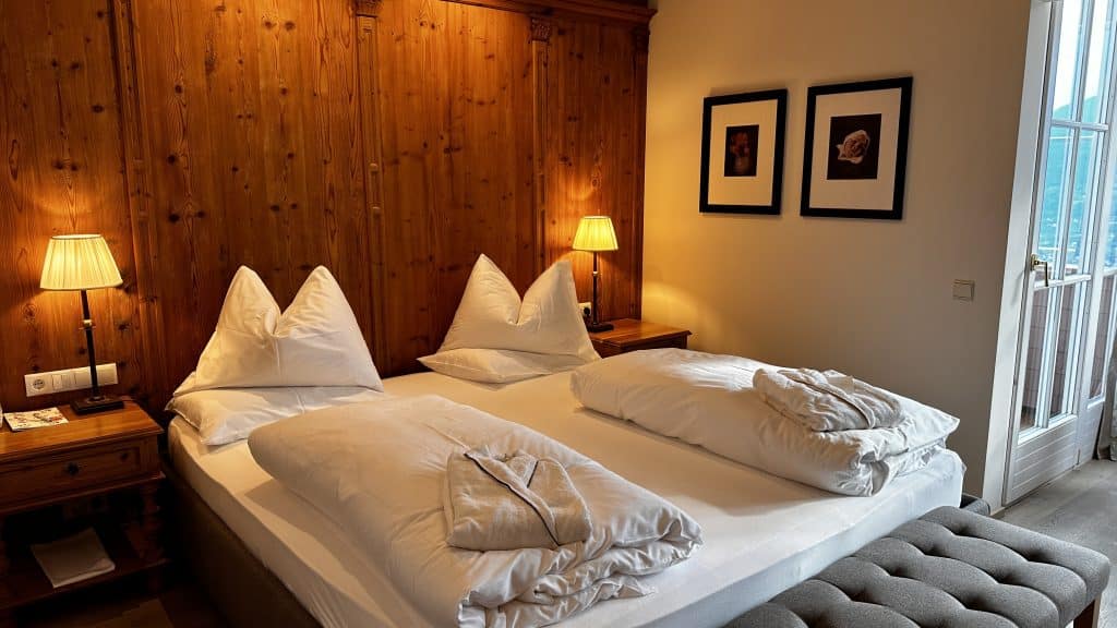 Castel Fragsburg Bett