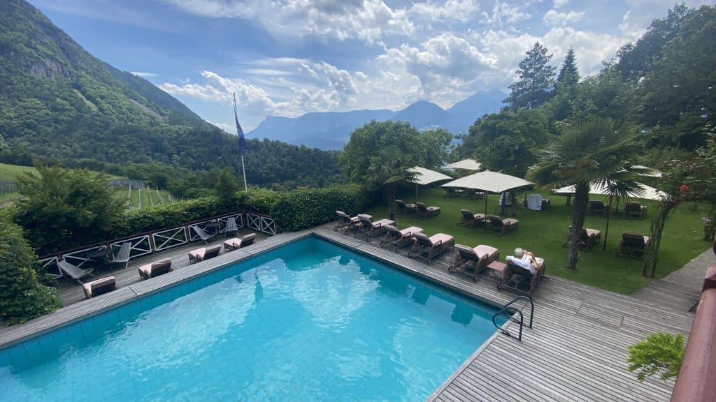 Castel Fragsburg Panorama Pool