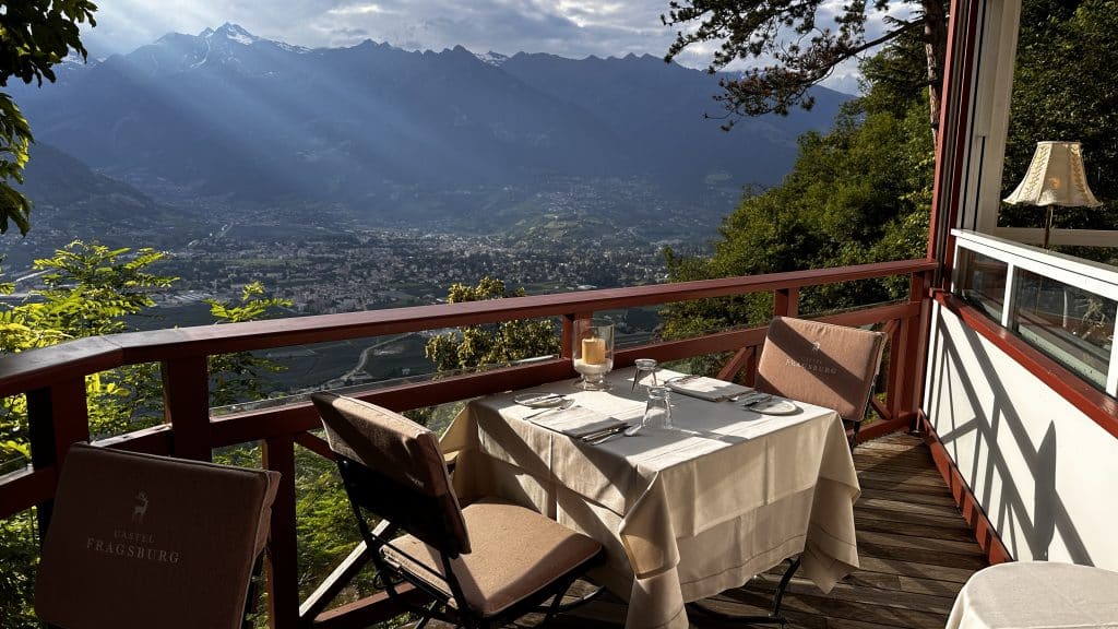 Castel Fragsburg Restaurant Orangerie