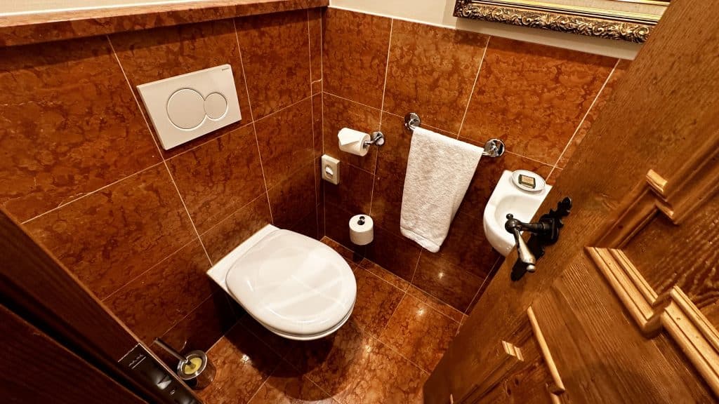 Castel Fragsburg Toilette