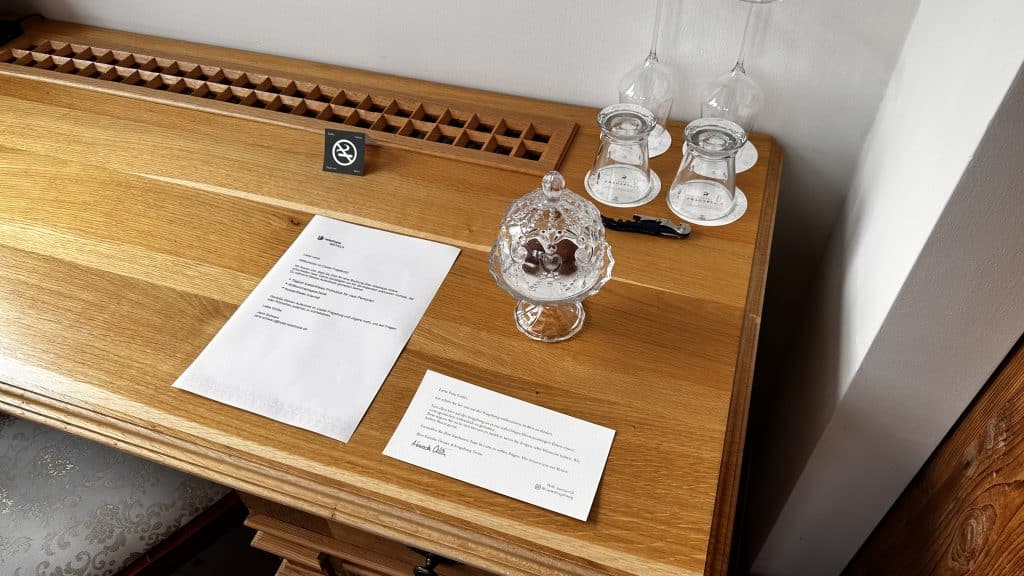 Castel Fragsburg Willkommensgeschenk