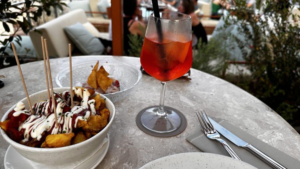 Grand Hotel Central Barcelona Bestelltes Essen