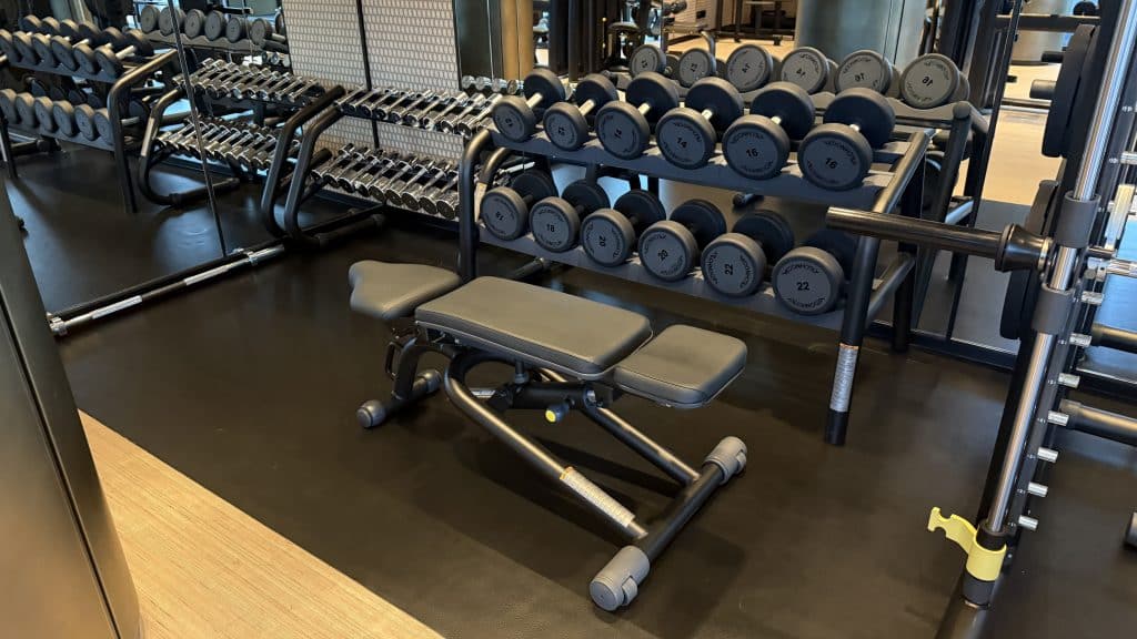 Paragraph Freedom Square Tiflis Hantelbereich