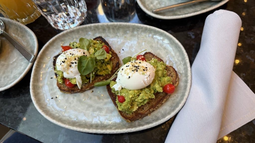 Park Hyatt New York Avocado Toast