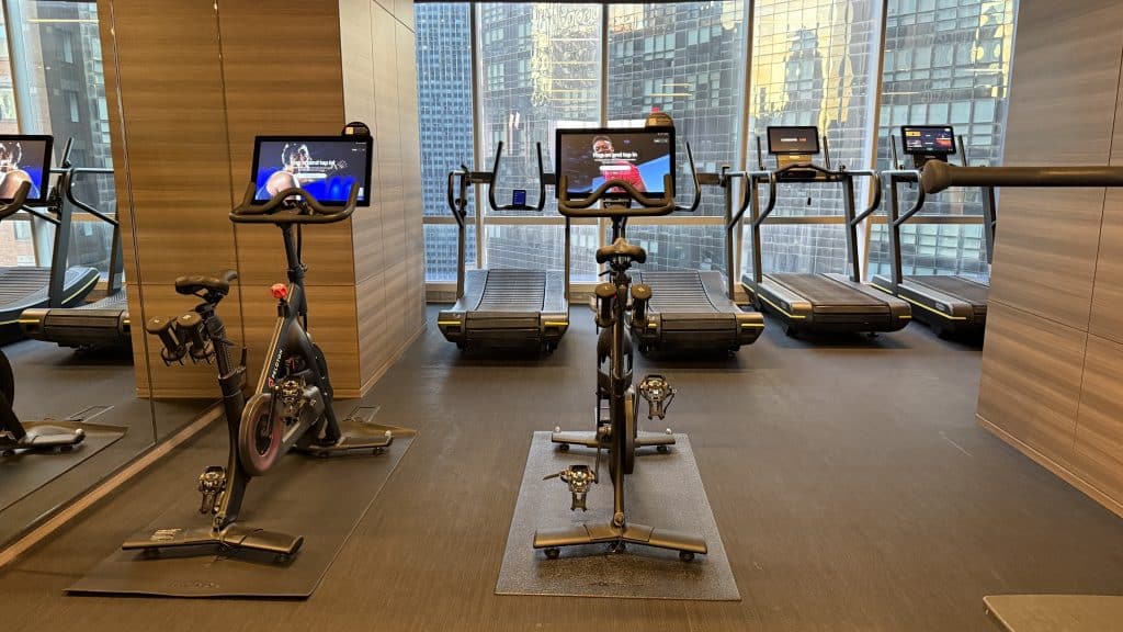 Park Hyatt New York Cardio Geraete