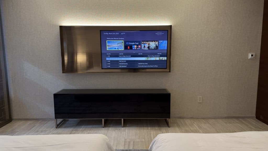 Park Hyatt New York Flachbildfernseher