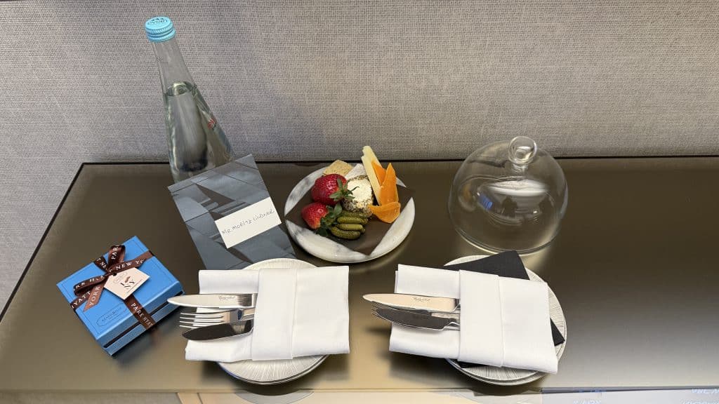 Park Hyatt New York Willkommensgeschenk