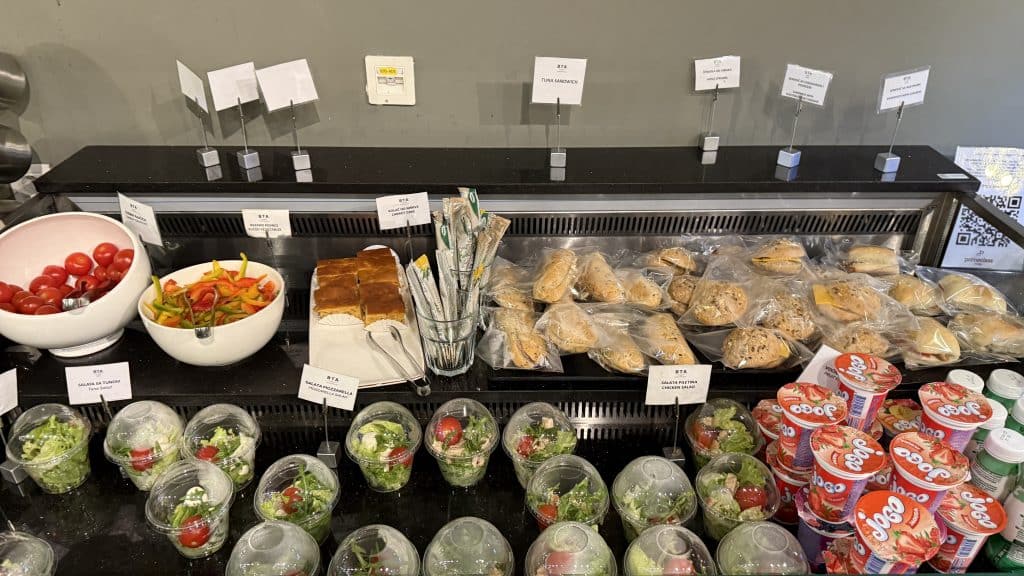 Primeclass Lounge Zagreb Kuehlbereich