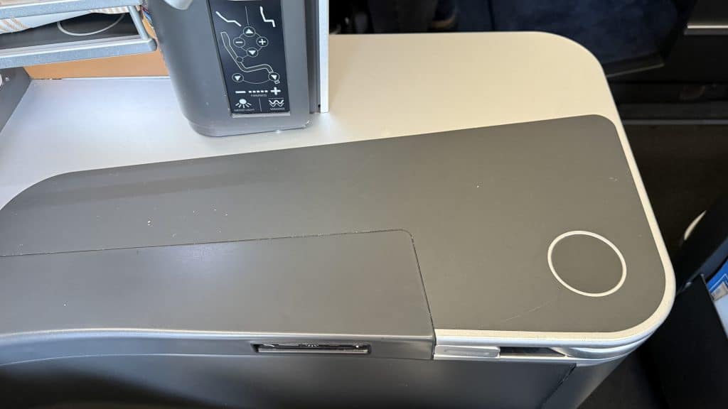 Sas Business Class Airbus A330 Ablageflaeche