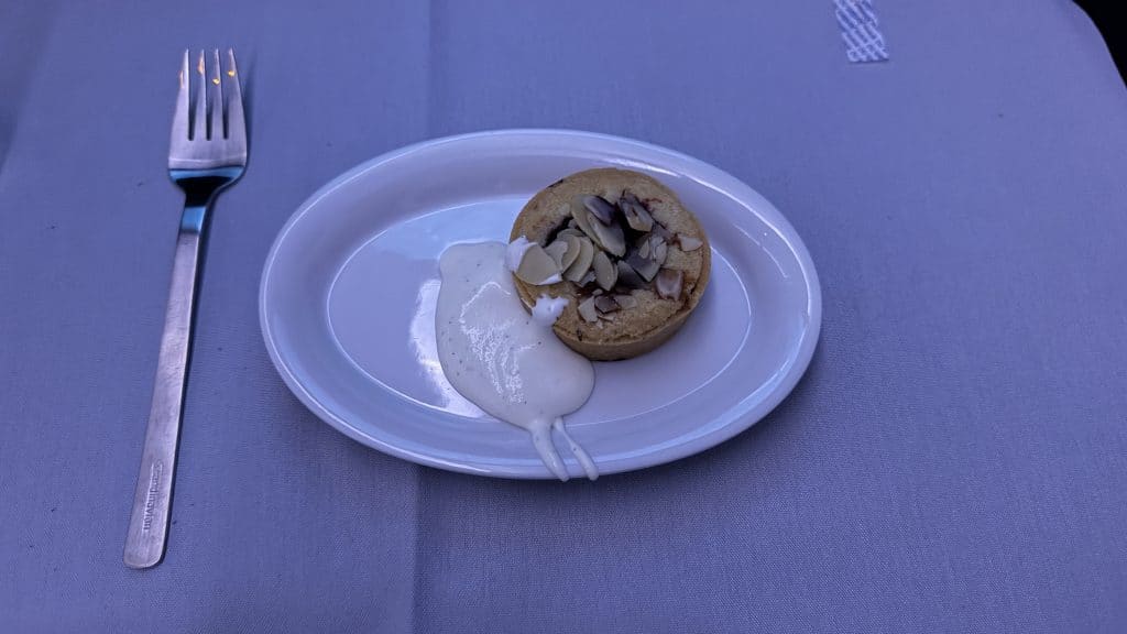 Sas Business Class Airbus A330 Dessert