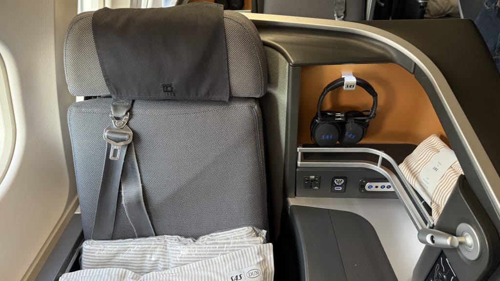 Sas Business Class Airbus A330 Fenstersitz