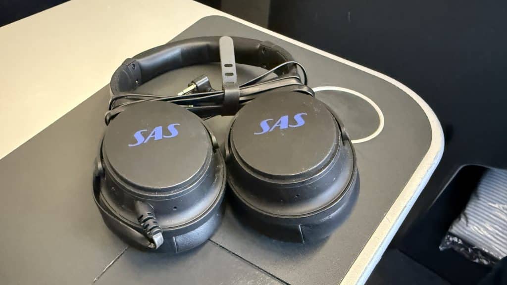 Sas Business Class Airbus A330 Kopfhoerer