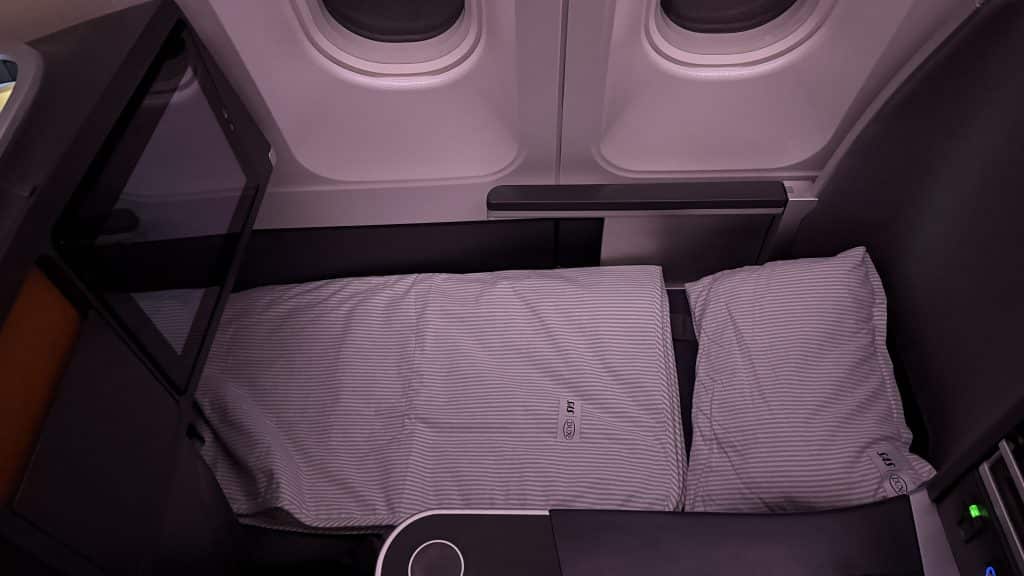 Sas Business Class Airbus A330 Schlafbereich