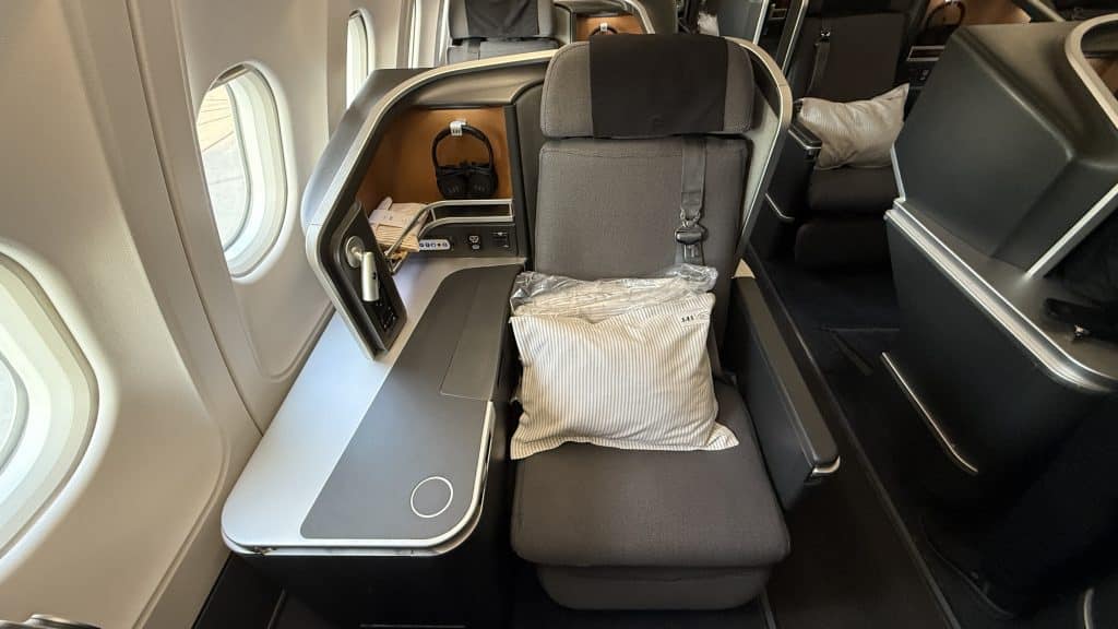 Sas Business Class Airbus A330 Sitz Gerade Reihe