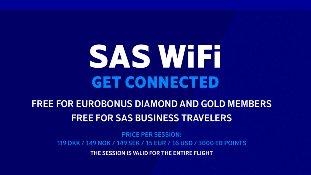 Sas Business Class Airbus A330 Wlan