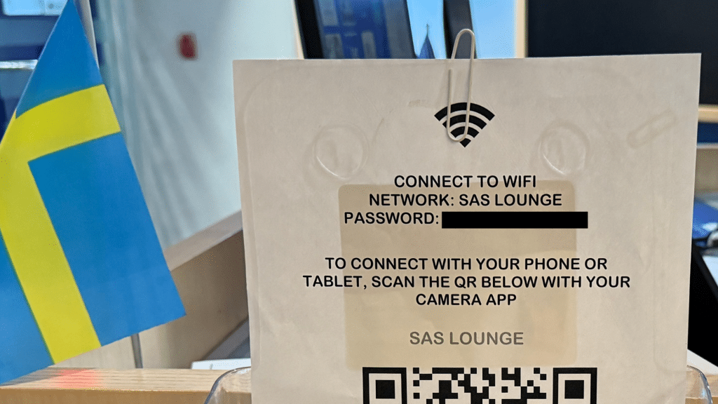 Sas Lounge Newark Wlan