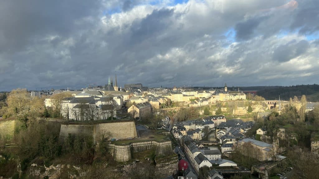 Sofitel Luxemburg Le Grand Ducal Ausblick