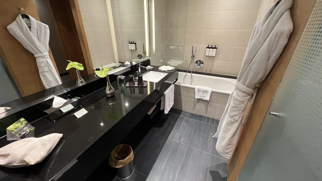 Sofitel Luxemburg Le Grand Ducal Badezimmer