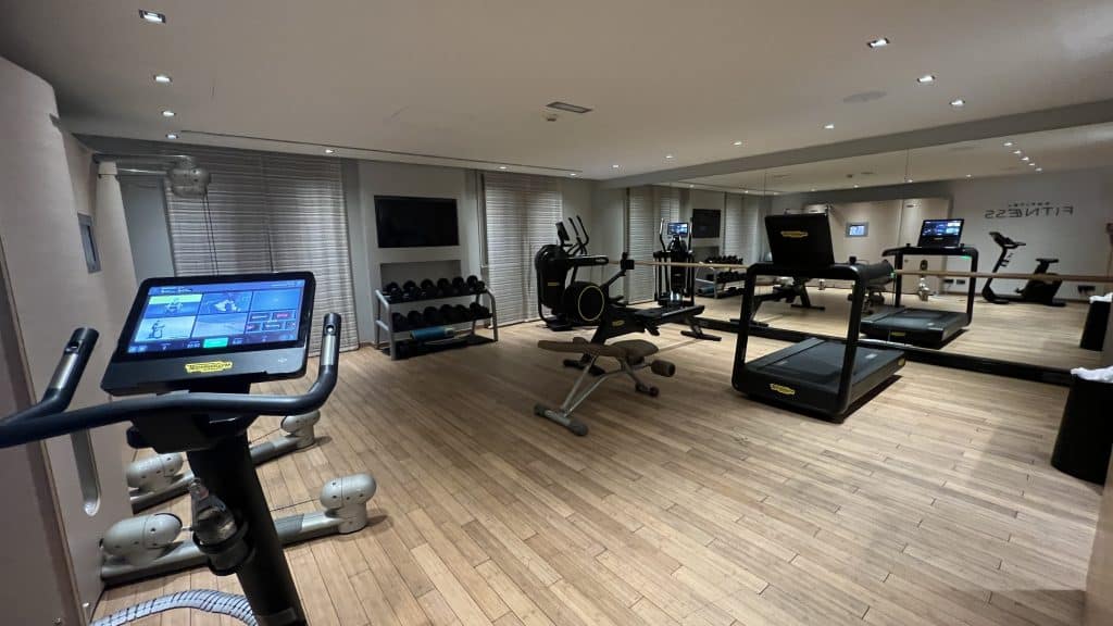 Sofitel Luxemburg Le Grand Ducal Fitnessraum