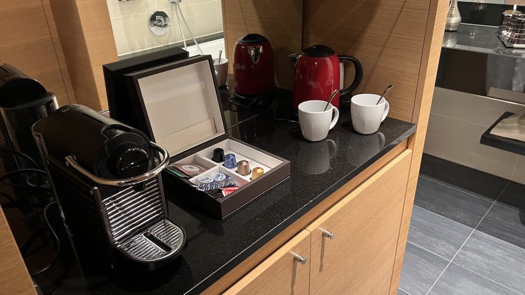 Sofitel Luxemburg Le Grand Ducal Kaffeemaschine