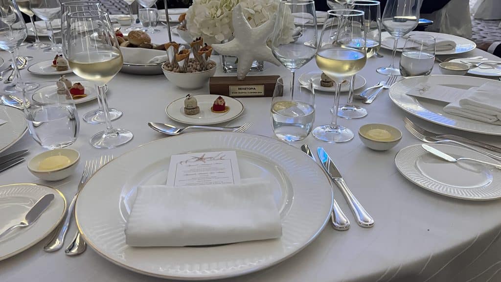 The St Regis Al Mouj Muscat Abendessen Event