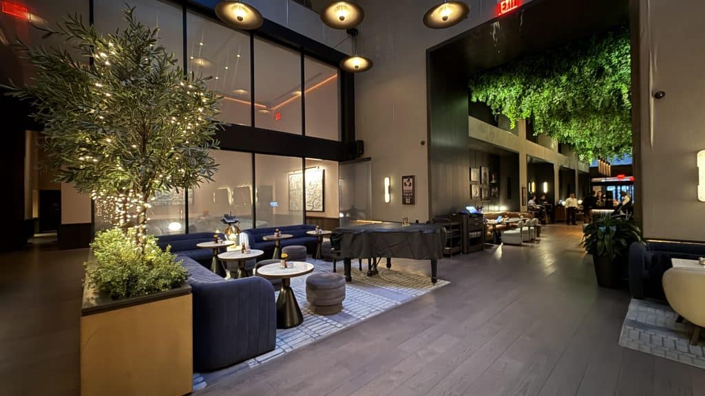 Thompson New York Central Park Stilvolle Lounge