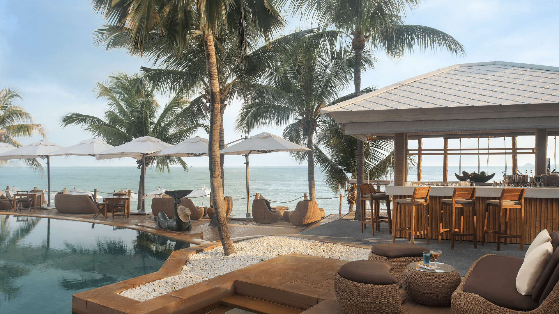 Anantara Bophut Koh Samui Beach Lounge