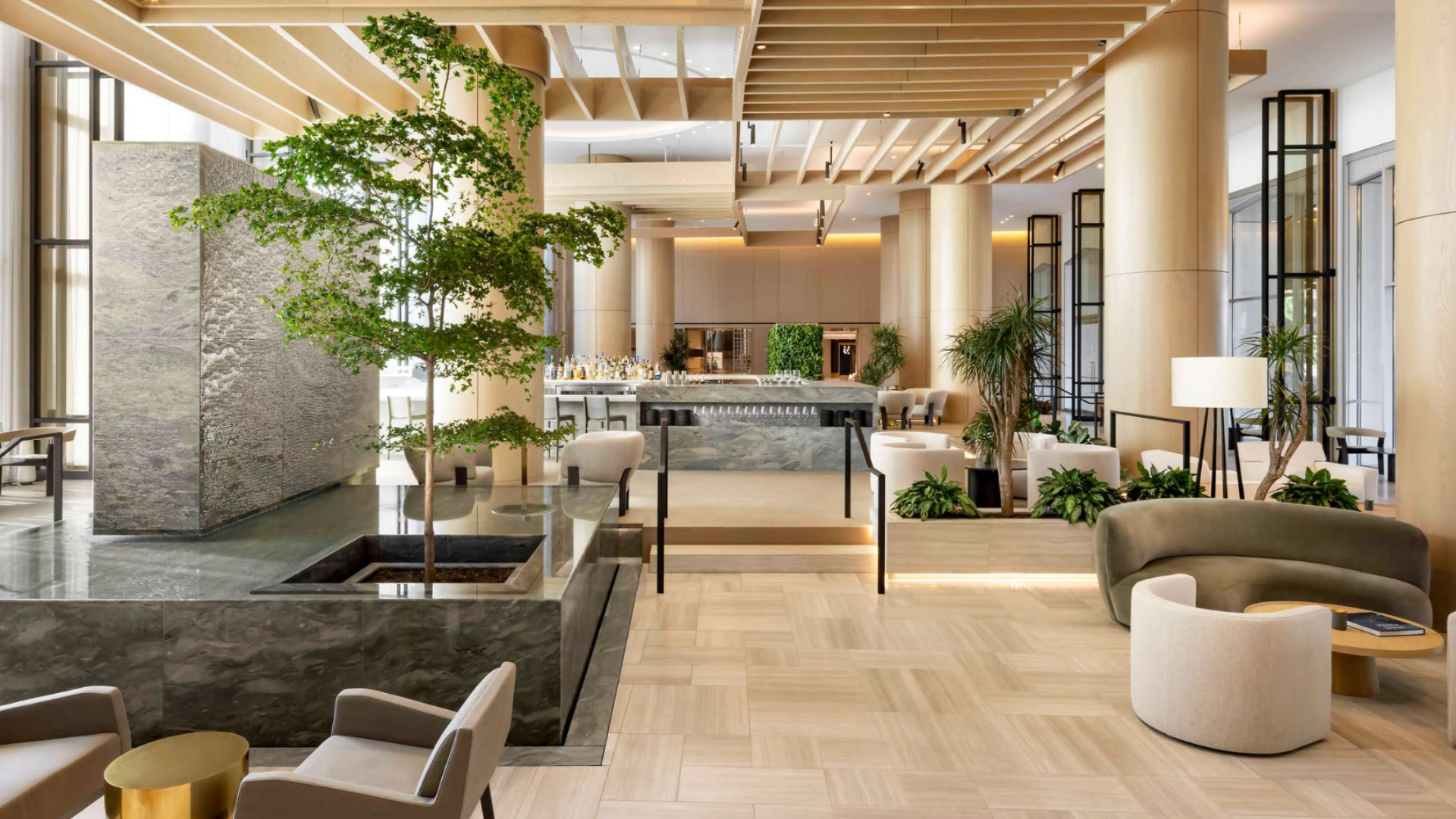 Lobby Lounge im Fairmont Century Plaza Los Angeles
