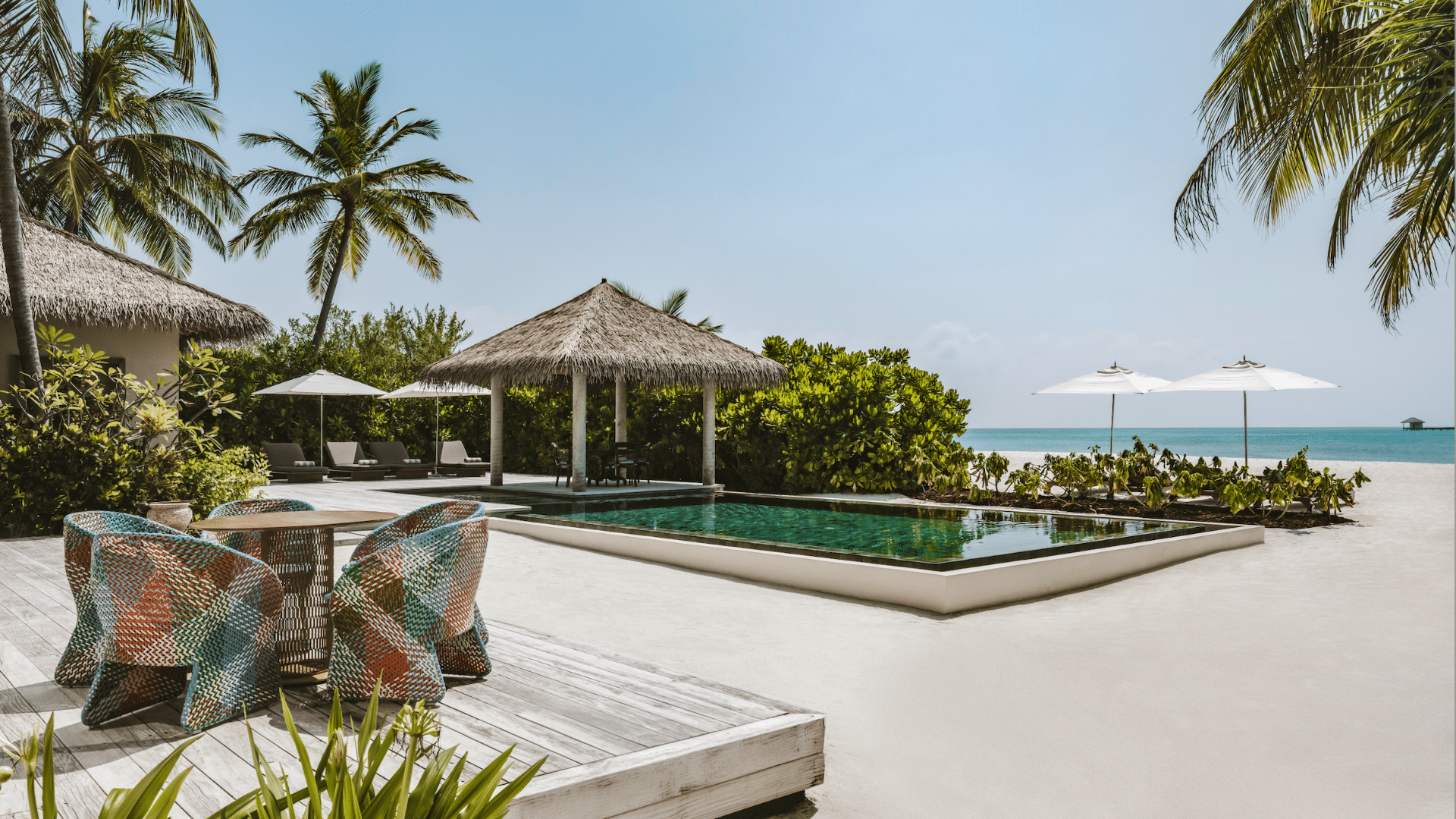 InterContinental Maldives Two Bedroom Beachfront Villa Pool