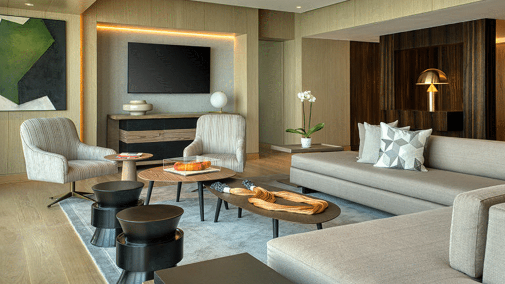 InterContinental Real Lima Suite Wozhnzimmer