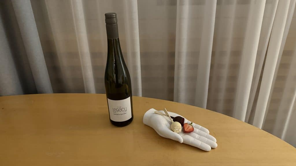 Le Meridien Frankfurt Willkommensgeschenk