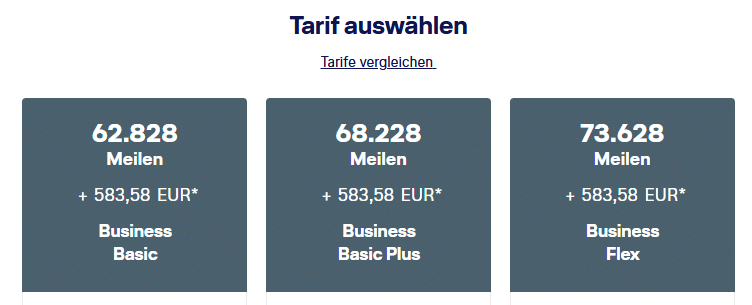 Tarifklassen Interkonti LH Flexibel
