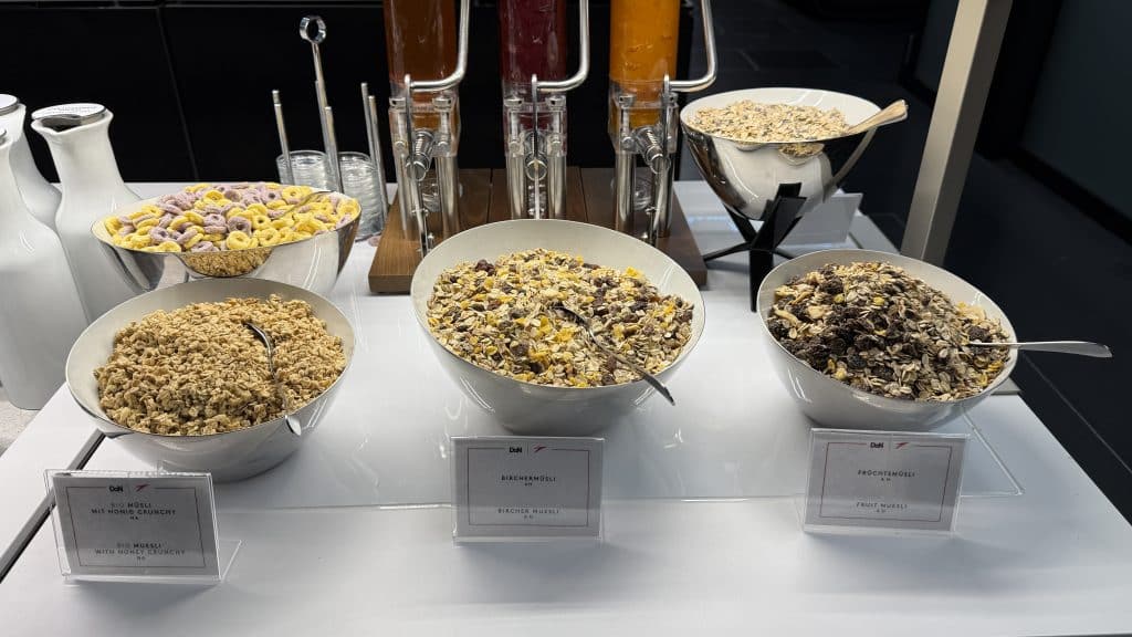 Austrian Lounge Wien Non Schengen Muesli