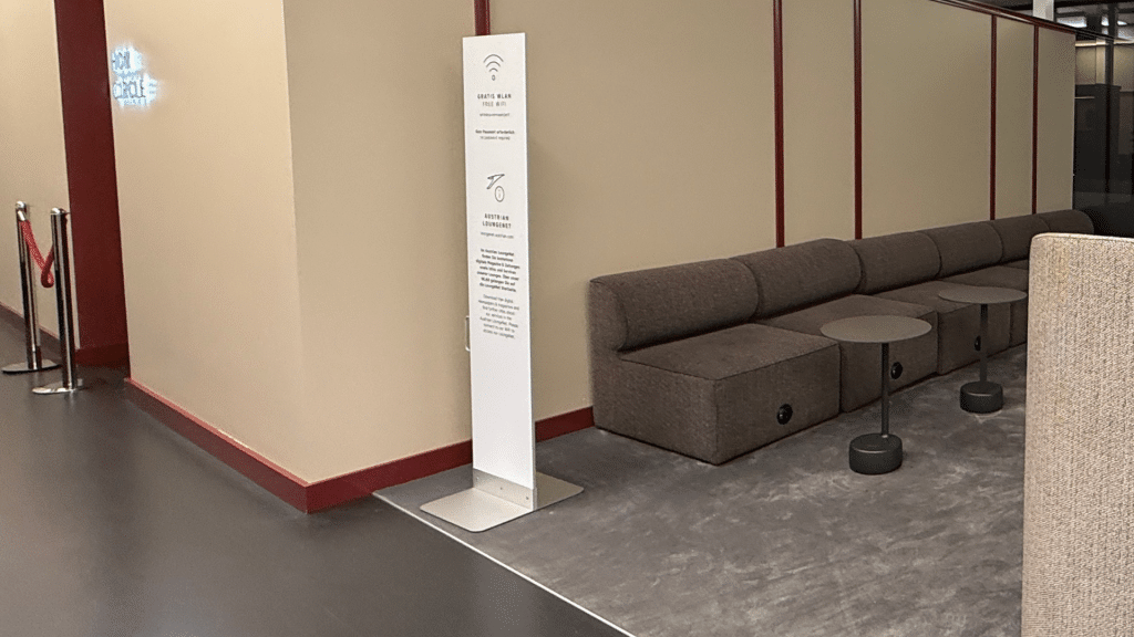 Austrian Lounge Wien Non Schengen Wlan