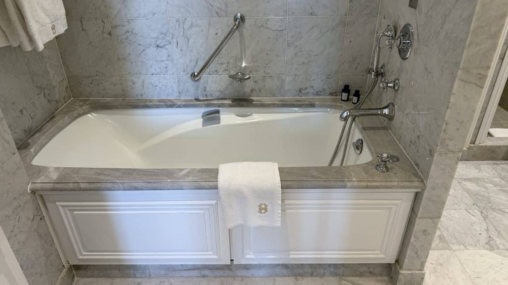Hotel Hermitage Monte Carlo Badewanne