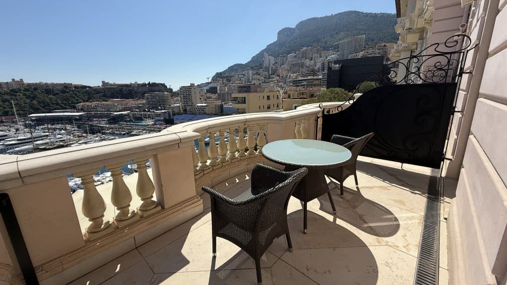 Hotel Hermitage Monte Carlo Balkon