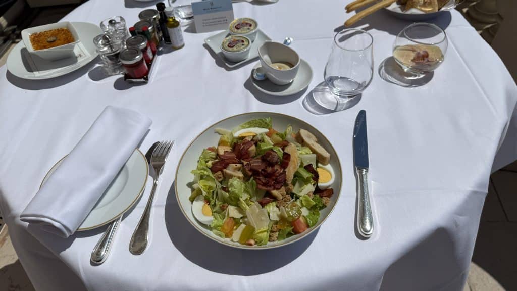 Hotel Hermitage Monte Carlo Caeser Salad