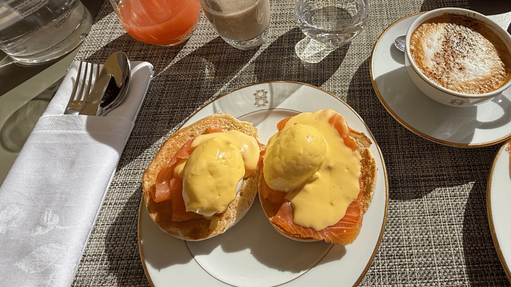 Hotel Hermitage Monte Carlo Eggs Benedict