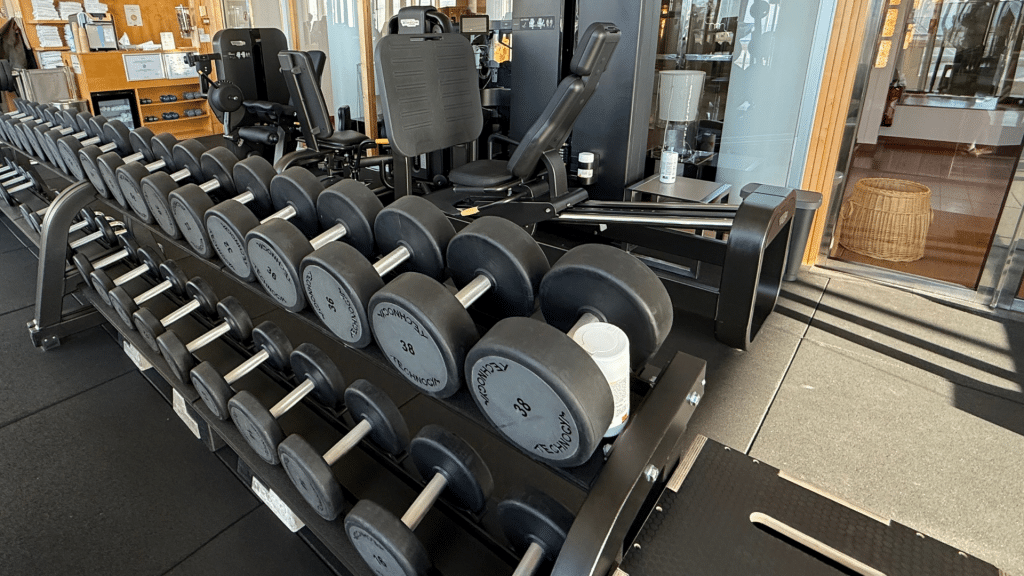 Hotel Hermitage Monte Carlo Hantelbereich