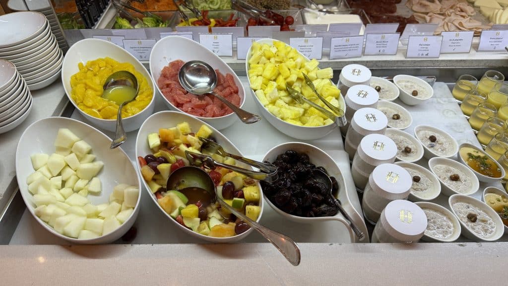 Hotel Hermitage Monte Carlo Obst