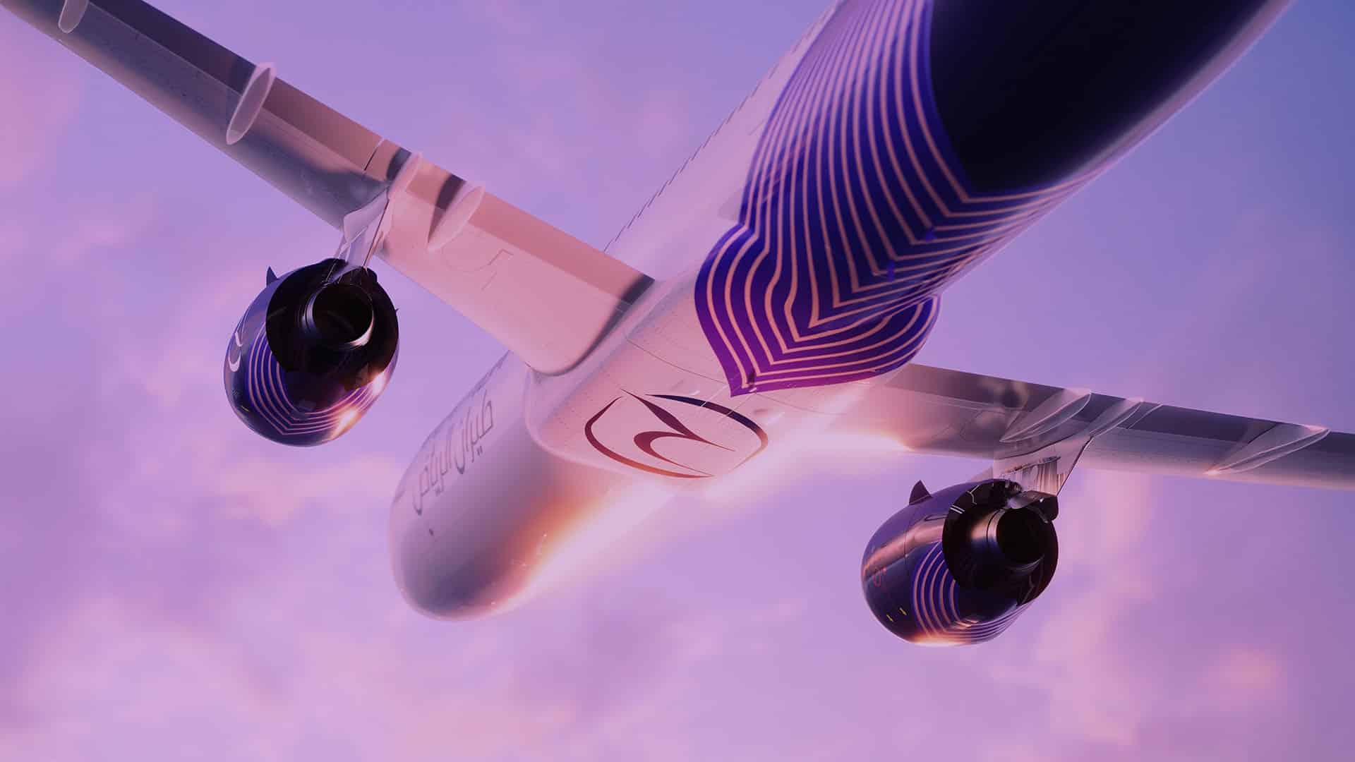 Riyadh Air Airbus A350 1000 Header