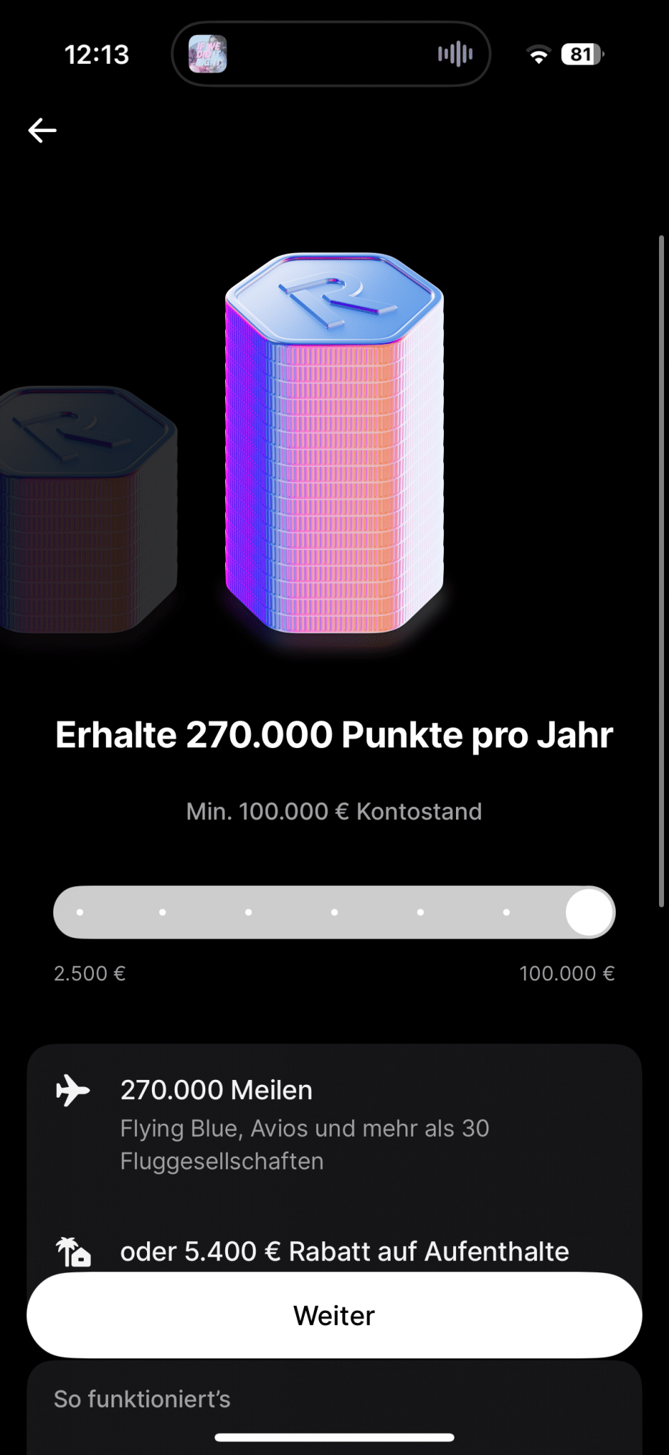 Bis zu 2,7 Meilen je Euro: Wie funktionieren die Revolut Points Pockets?