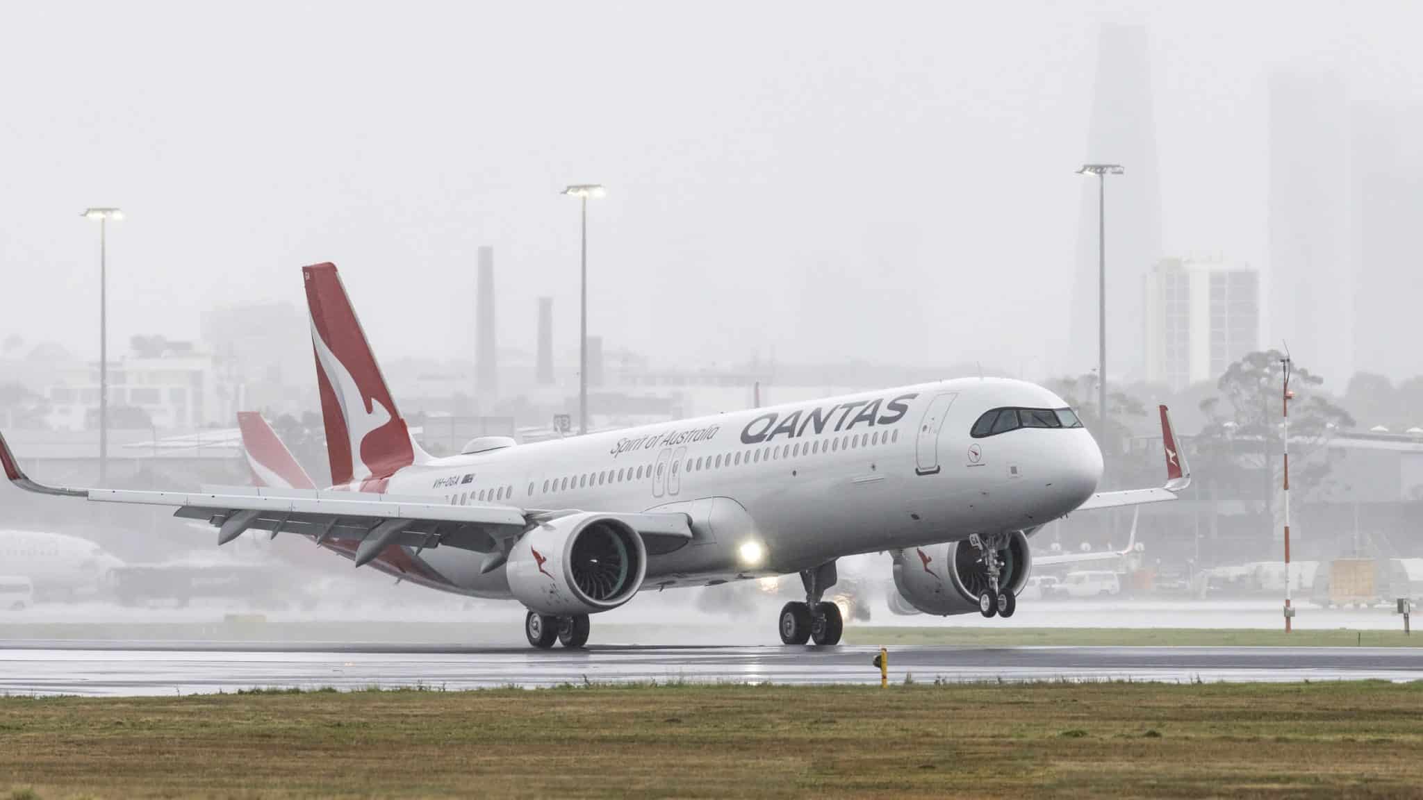 Qantas Airbus A321XLR Sydney