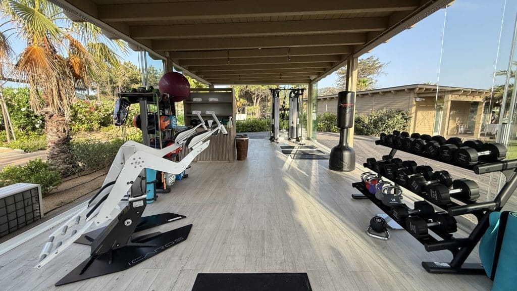 7pines Resort Sardinia Fitnessraum