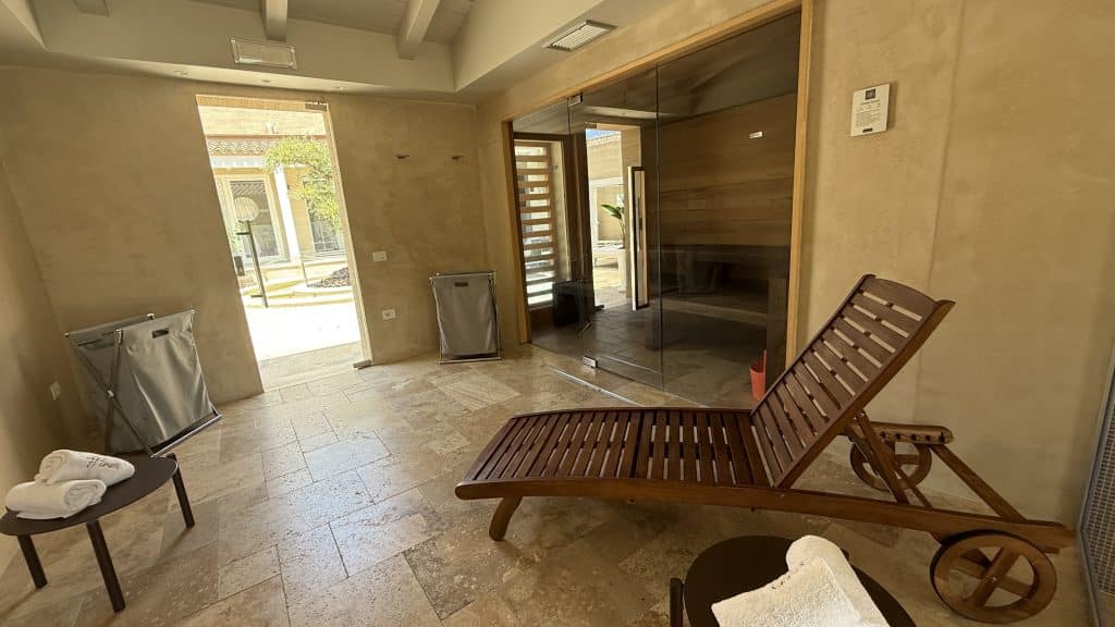 7pines Resort Sardinia Sauna